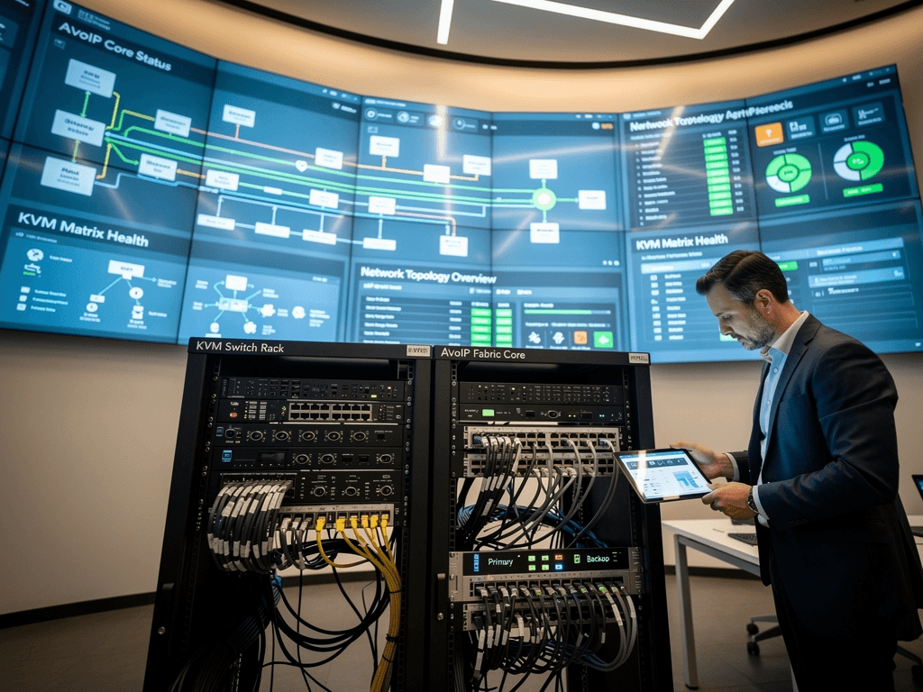 Building Resilient AVoIP Systems for Mission-Critical Environments