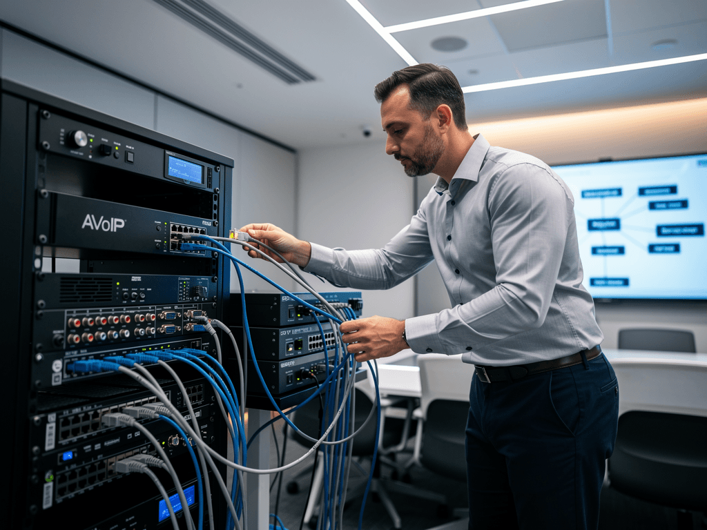 Integrating AVoIP with Legacy AV Systems: A Guide to Smooth Transitions