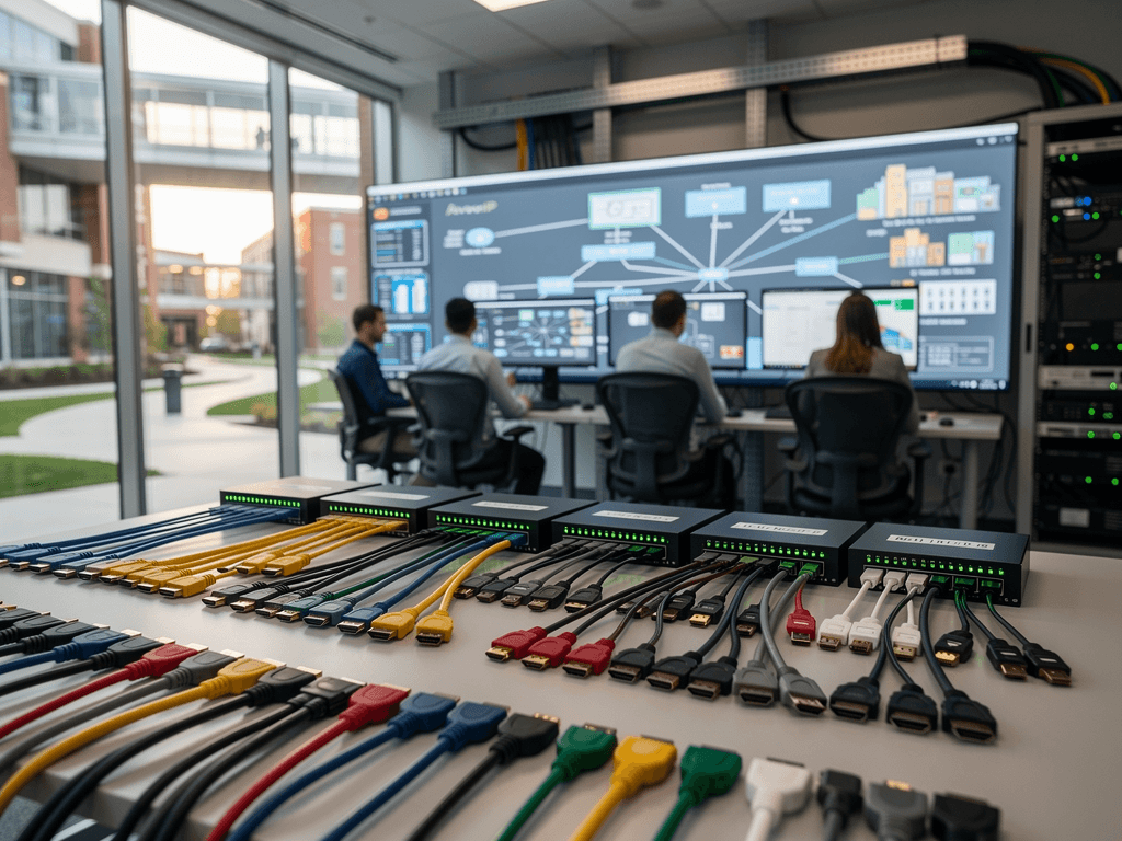 Scaling AVoIP Systems for Large Campus Environments