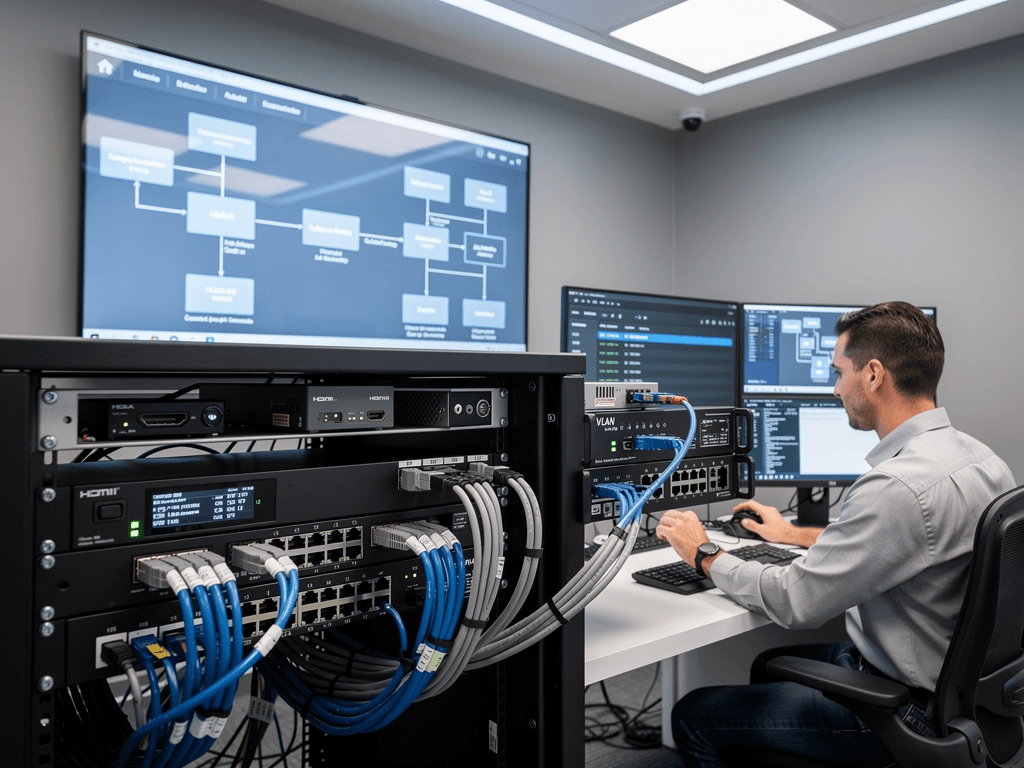 VLAN Configuration for AVoIP Systems: A Comprehensive Guide