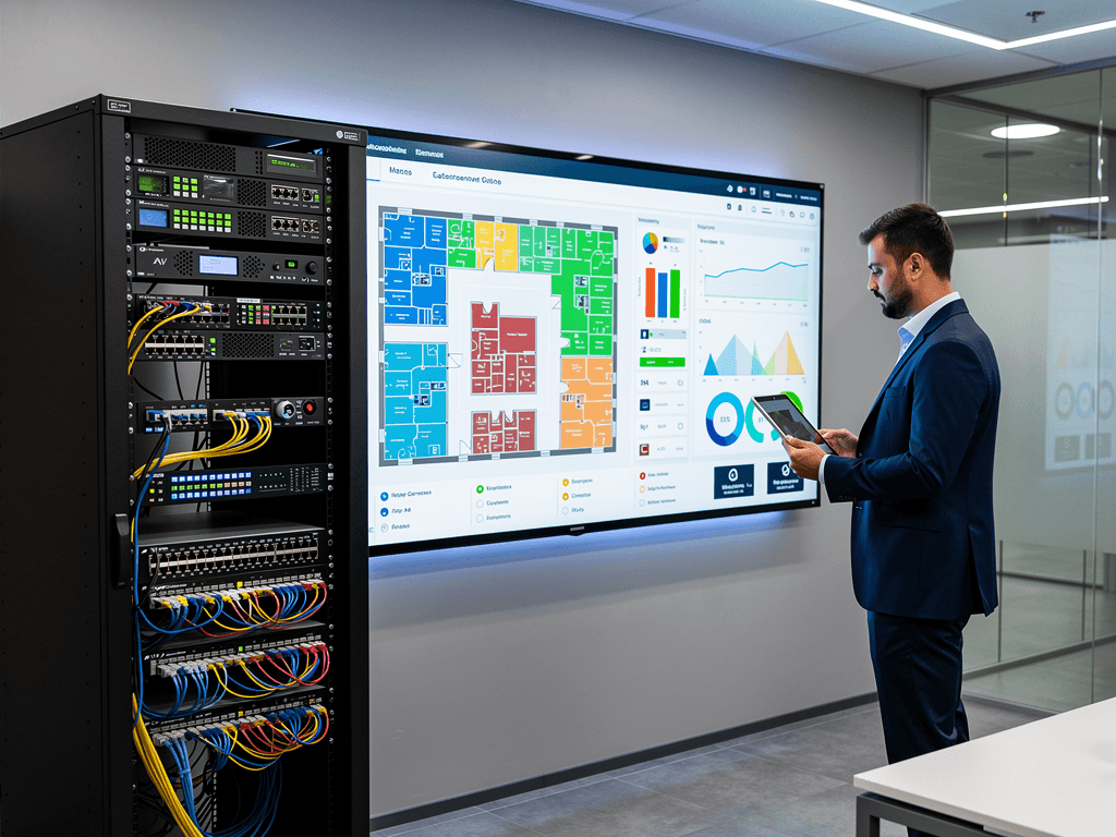 Integrating AVoIP with Building Management Systems (BMS)